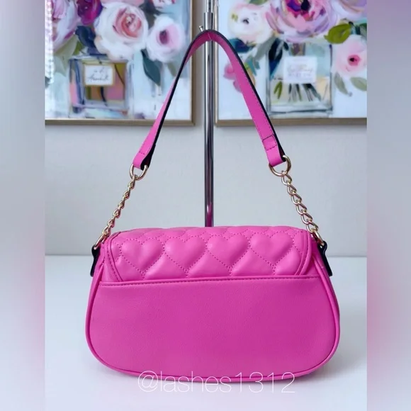 JUICY COUTURE Purse Straight From the Heart Shoulder Bag - Juicy Pink
